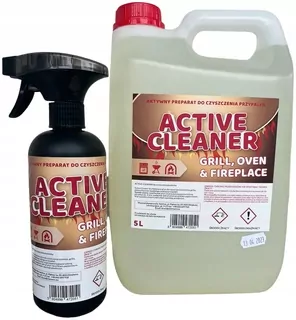 ACTIVE CLEANER Čistiaci prostriedok na krbové sklo 5l